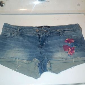 Hollister size 13 denim shorts